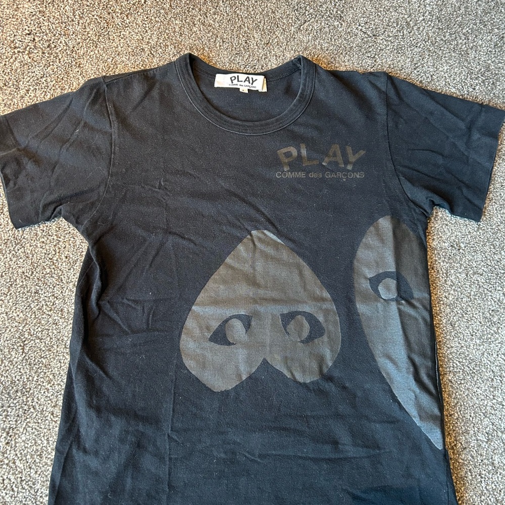 Comme des Garcons PLAY Black T-Shirt